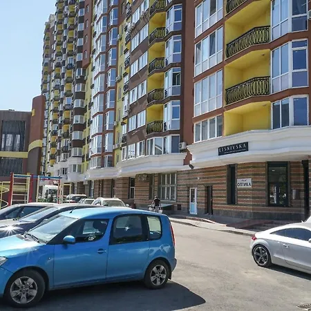 Cozy Apartment In A New Building Close To The Downtown كييف المظهر الخارجي الصورة